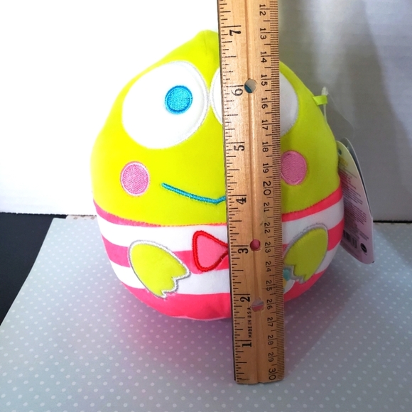 Hello Kitty 😺 and Friends Keroppi 🐸 Beachtime ⛱️ NWT Squishmallow 💙 - Picture 8 of 10